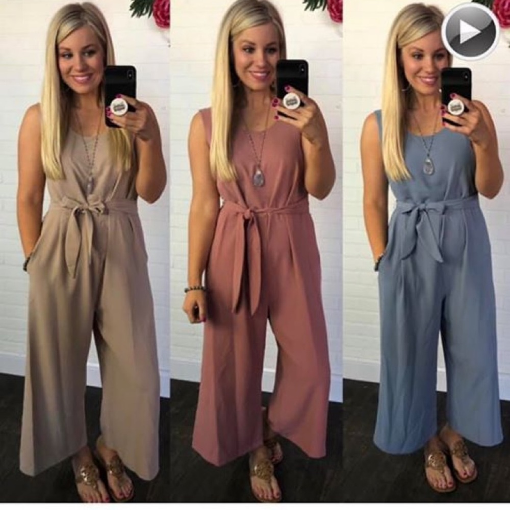 Ces Femme Blue Jumpsuit! SUPER COMFY